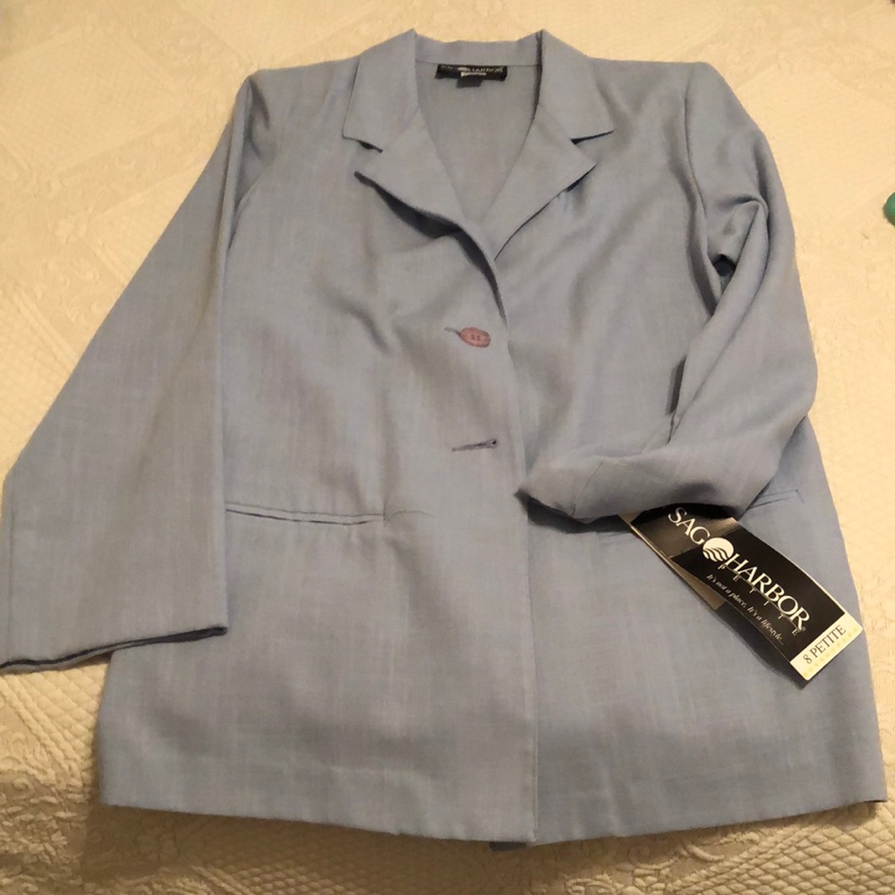 Blue jacket new with tags